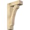 Ekena Millwork Legacy Block Rough Sawn Bracket w/ Offset Brace, Douglas Fir, 6"W x 18"D x 30"H BKT0604X18X30LEC05RDF - alternate 1